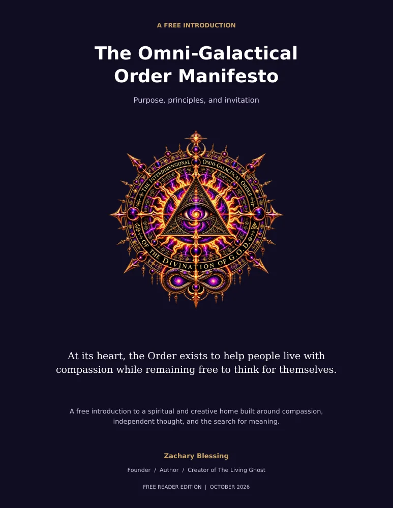 The Omni-Galactical Order Manifesto by Zachary Blessing — free reader edition
