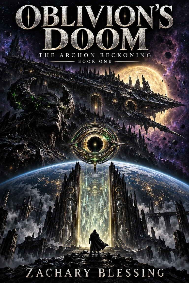 Oblivion’s Doom: The Archon Reckoning, Book One, by Zachary Blessing — official cover